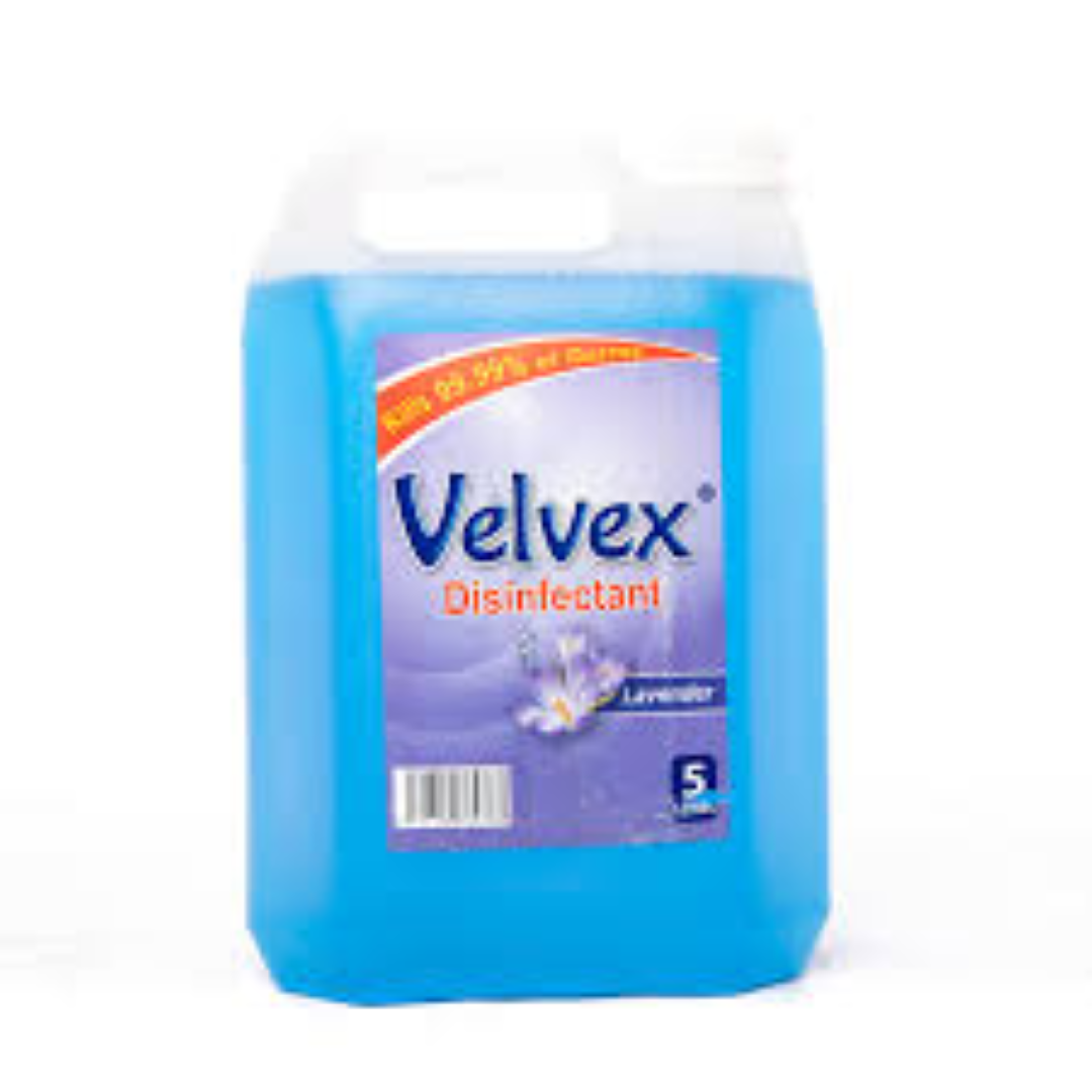 VELVEX LIQUID DISINFECTANT LAVENDER 5LT